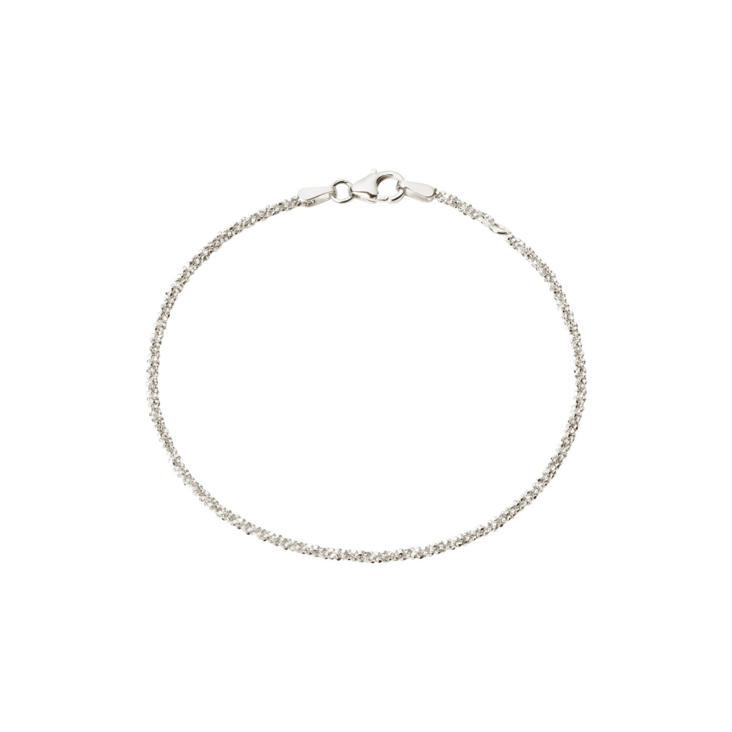 Million Dots armbånd - sølv